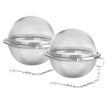 stainless steel tea infuser 2pcs review