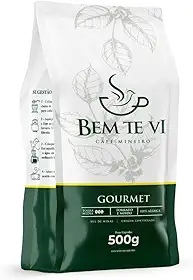 Café Gourmet Torrado e Moído, 500g - Sul de Minas - 100% Arabica - Torra Média | Bem Te Vi