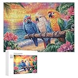 Colorful Bird on Flowering Branch Puzzle de 300 PCS pièces: Les lignes divisoires sont claires et il n'y a pas d'odeur. Emocionnez toute la famille et offrez des heures de plaisir et de divertissement en assemblant ce puzzle incroyable.Puzzle est l'un des jouets de jeux pour adultes pour profiter du temps de loisirs avec la famille et les amis.