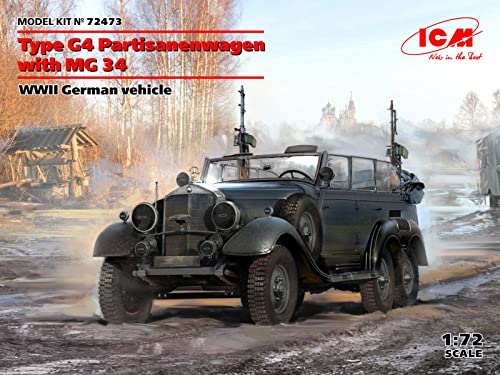 ICM 72473 maquette militaire réduction échelle plastique kit de construction complet