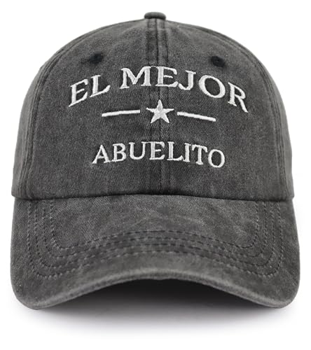 Kpainath Abuelito Gifts El Mejor Abuelito Hat Regalo para Abuelito Spanish Gifts for Abuelito from Nieto Nieta Regalos para Abuelito Dia Del Padre