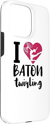 Miniatura 75 de Funda para iPhone 13 I Love Baton Twirling Majorette Baton Twirler