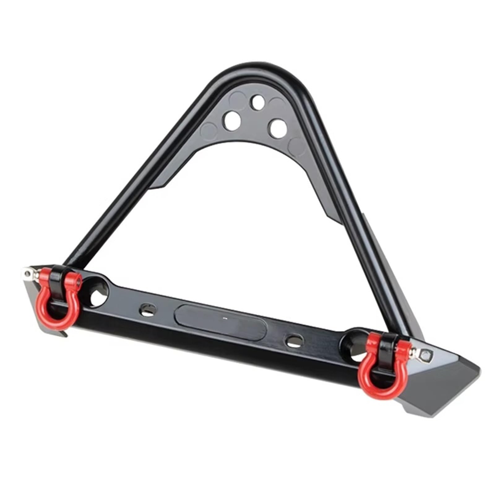 Paraurti RC per Axial per SCX10 II per Traxxas per TRX-4 1/10 RC Crawler Paraurti Anteriore Metallo con Luci, Lampada, Parti E Accessori
