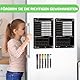 BIROYAL 2er Magnetisch Wochenplaner Kinder mit 6 Stifte, 20x30cm to Do Liste Abwischbar, Routine Planer Kinder, Aufgabentafel Kind für Kühlschrank, Belohnungstafel Mädchen Jungen ab 6, Tagesablauf
