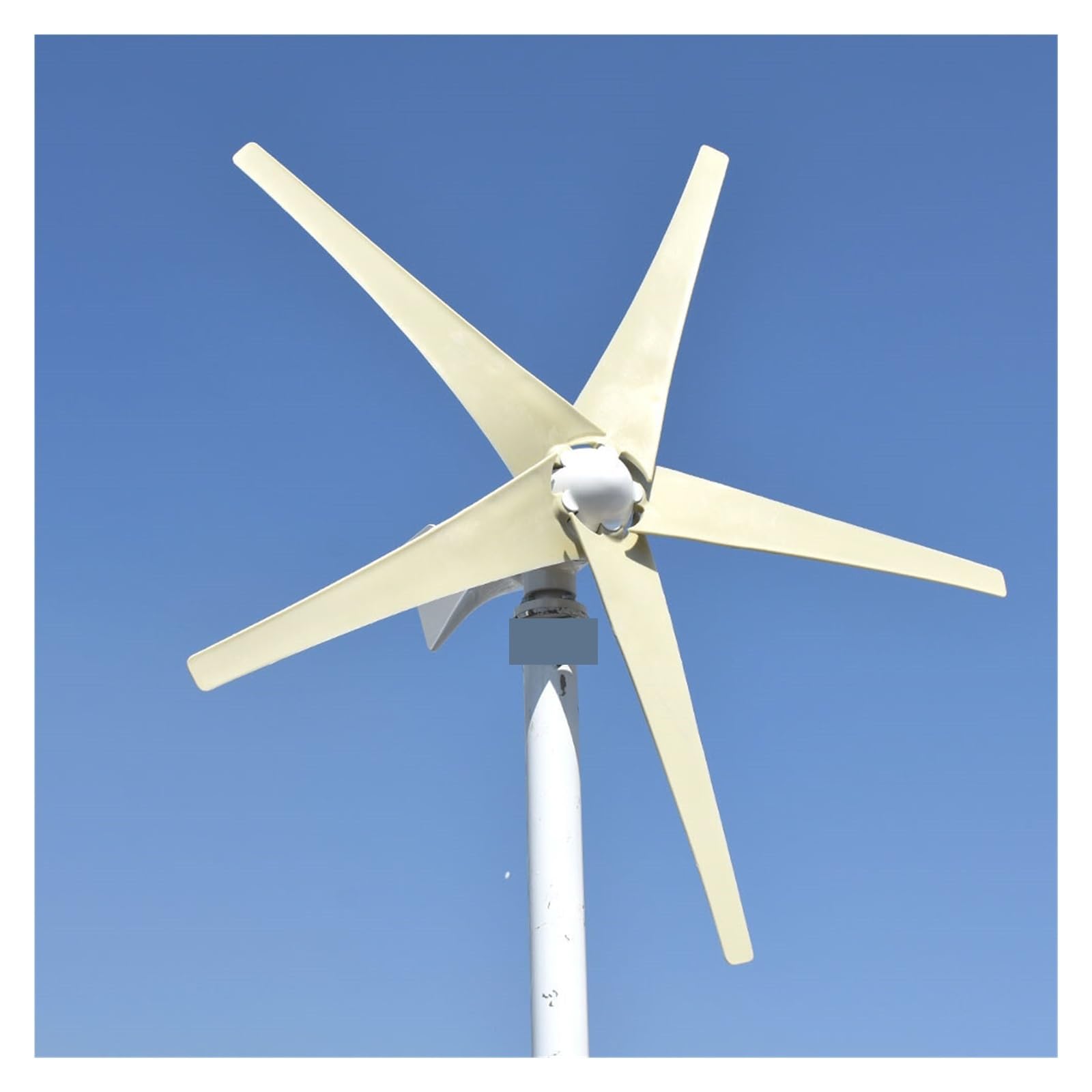 7000 W 12 V 24 V 48 V Wiatraki Generator Poziomy System Turbiny Wiatrowej Elektrownia Akumulator Z Ładowaniem Hybrydowy Kontroler Falownik(Wind turbine only,24V,7000W)