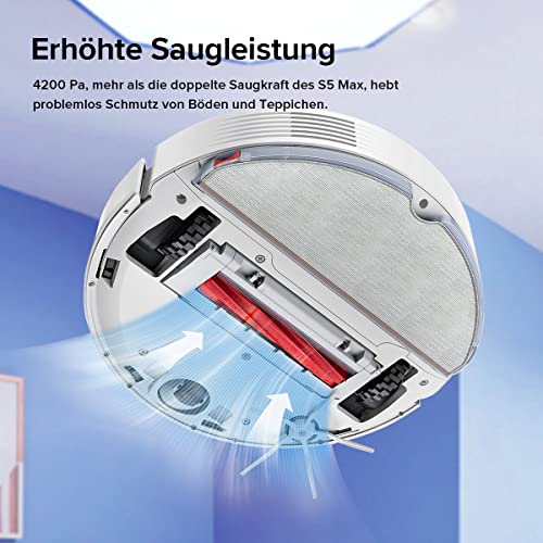 Saug-Wisch-Roboter Roborock Q7 Max für effektive Bodenreinigung