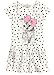 EGELEXY Kid Girl's Cotton Cat Print Short Sleeve Tutu Dress