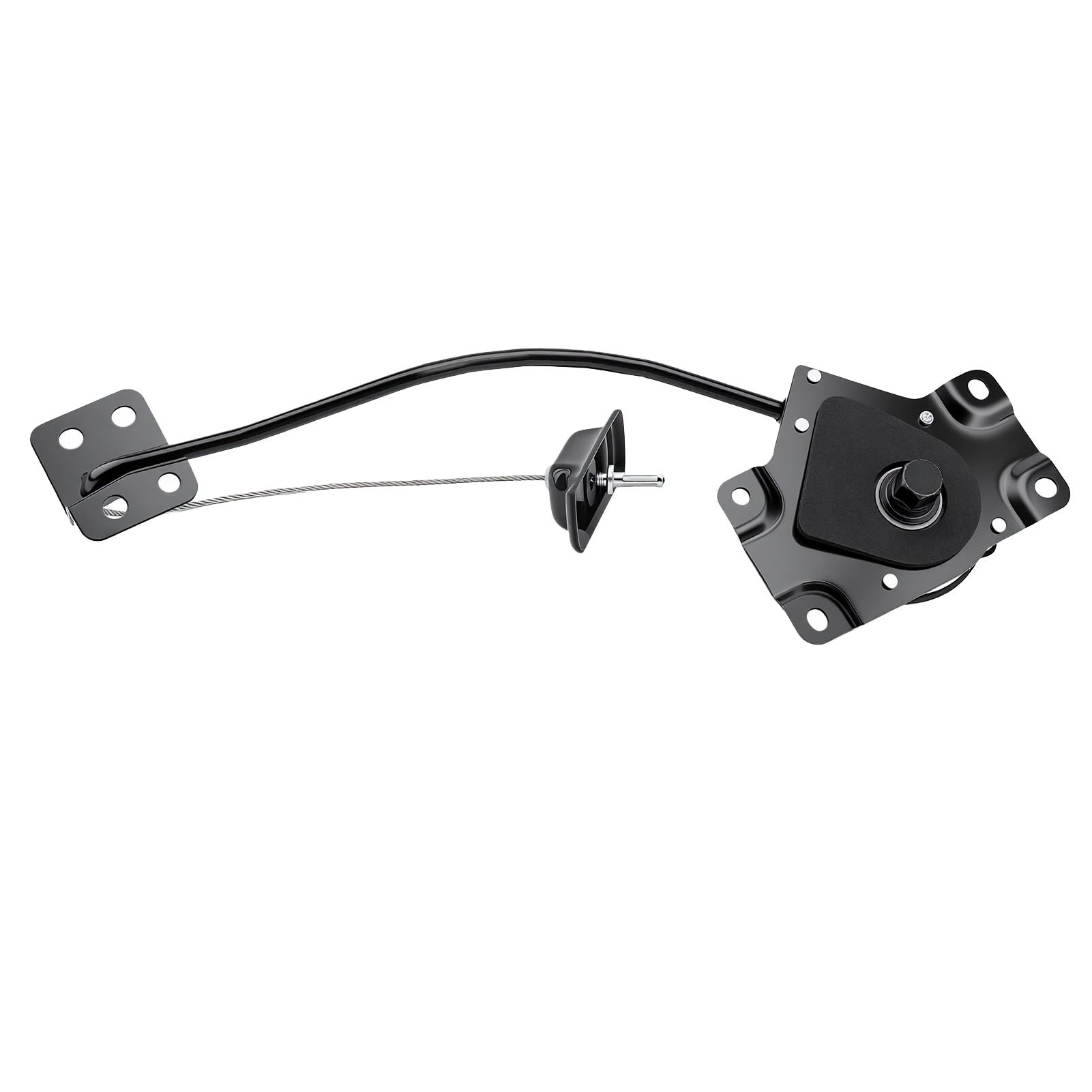Aramox Zespół Podnośnika Koła Zapasowego ze Stopu Stali Wspornik Wciągarki Koła Zapasowego OEM 62800 2W000 Bezpośrednia Wymiana Mocowanie Tylne do Santa Fe 2015 2018