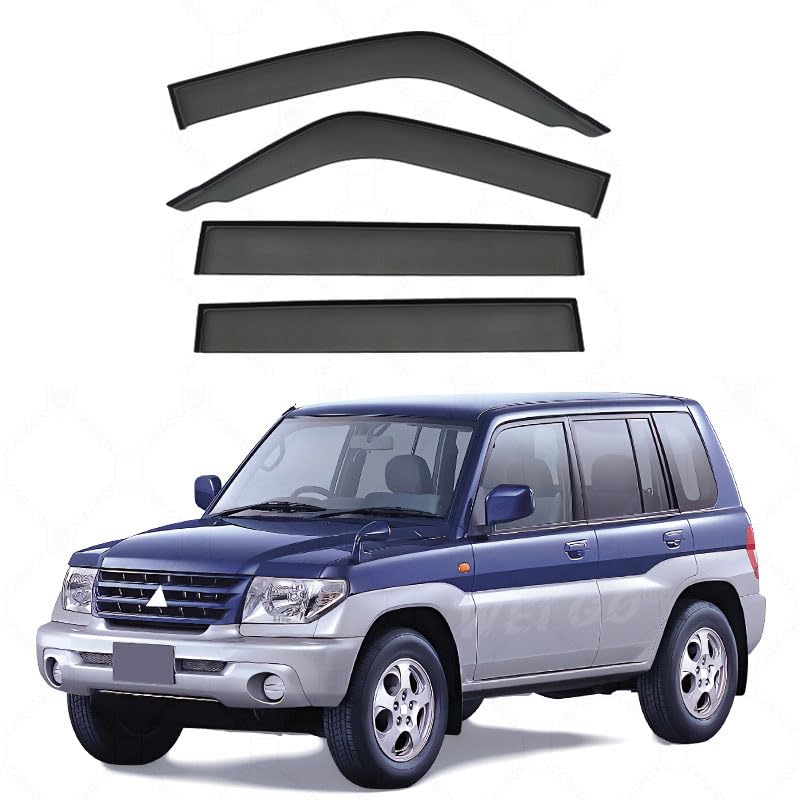 Deflectores de aire compatibles con Mitsubishi Pinin 1998-2015 juego completo