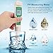 Respicefinem PH033 Portable Pen Type Digital PH Tester Monitor Meter Detector Suitable for Aquaculture Industry and Food Manufacturing Swimming Pool Aquarium Laboratory Paper