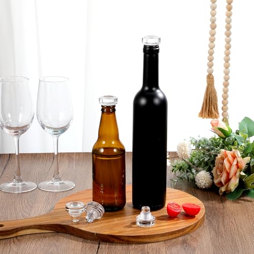 Tapones de silicona para botellas de vino reutilizables en forma de T, pack de 10 6
