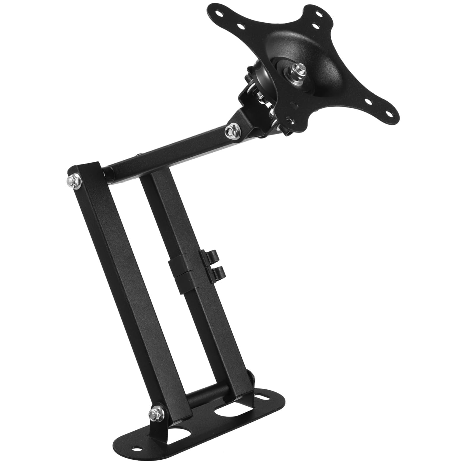 Supporto da parete per Smart Display 15, compatibile con monitor da 15 a 28 pollici, staffa di montaggio regolabile con estensione da 3,5 a 16,5 pollici, rotazione a 360 gradi, inclinazione su e giù