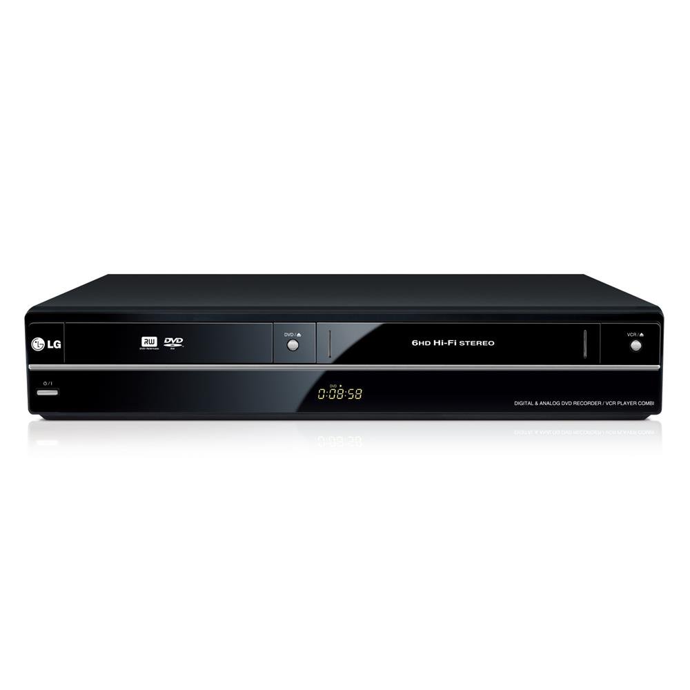 LG RCT699H DVD-Rekorder mit VHS-Player (HDMI, USB 2.0, DivX) schwarz