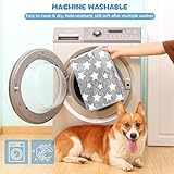 HezzLuv 3er-Pack Hundedecken - Hundedecke Waschbar, Fleecedecke Für Hunde Ideal Für Sofas & Betten, Haustierdecke Für Kleine Mittlere Hunde Katzen, Welpendecke Sofaschoner, 52x76cm, Grau