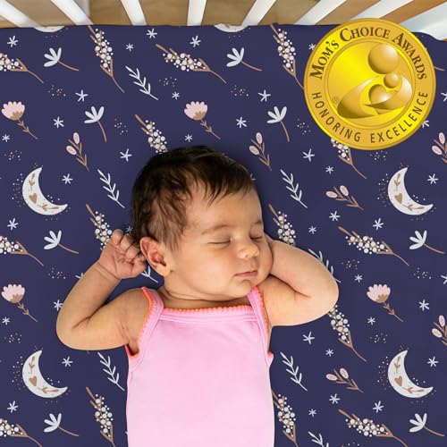 The Peanutshell LUNAR LOVE Baby Girl Crib Sheets thumb #6
