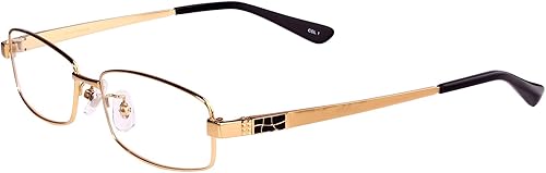 Pure Titanium Full Rim Gafas Marco Ópticas Lente Transparente 2.126in