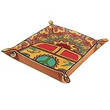 Organizer-Material am Bett: Mikrofaser-Leder und 300 Dpvc. Das Tablett ist wasserdicht, kratzfest und leicht zu reinigen. Wischen Sie es einfach mit einem sauberen, feuchten Tuch ab
