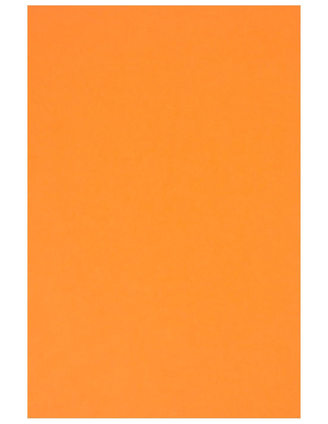 Netuno 100x Orange Cardboard A4 210x297 mm 8.3x11.7 in 230gsm Rainbow Printable Coloured Paper Colourful cardstock for Card Making Scrapbooking DIY Crafts School Office Card Stock Craft Paper