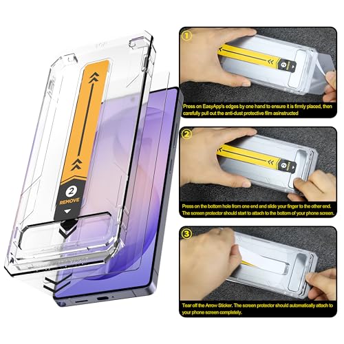 Image of Auto Dust Removal Tempered Glass Kit for S24 Series (S26 Plus)