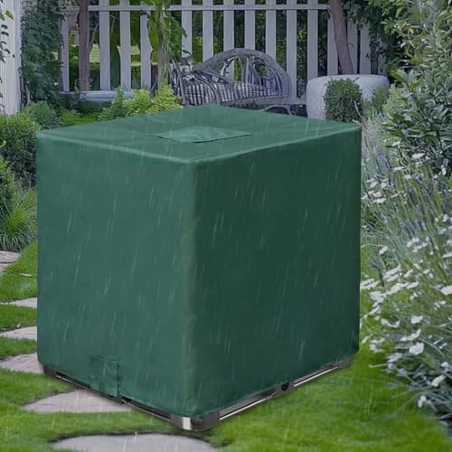 Réservoir d'eau 1000 litres étanche et bâche de protection solaire pour jardin et ferme - 4