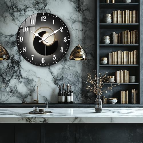 Horloge murale sans tic-tac pour éliminer les bruits nocturnes