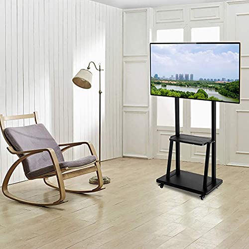 Soporte móvil de piso para TV de 32 a 75 pulgadas miniatura 2