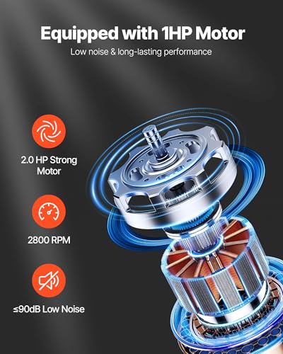 VEVOR 2.0HP 1200 CFM Dust Collector