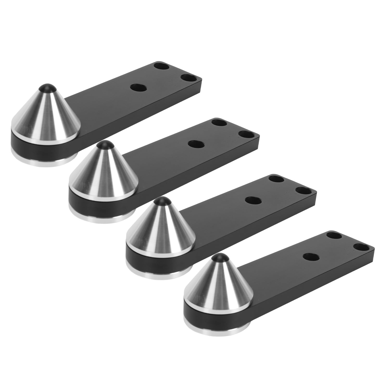 Standing Speaker Spike Feet Shockproof Aluminum Alloy Isolation Feet for Subwoofer, Amplifier, Acoustics