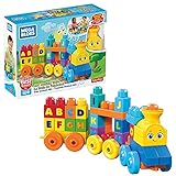 Mega Bloks Tren musical ABC, juguete de construcción para b