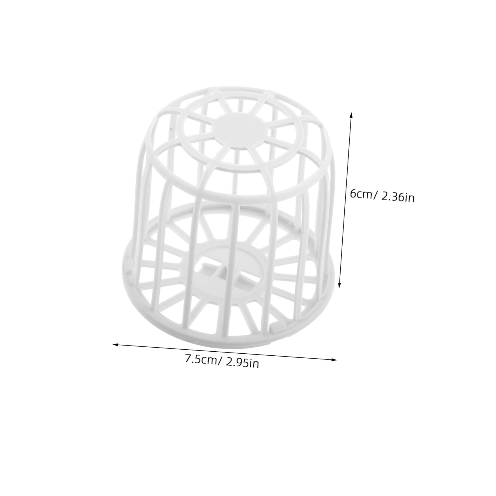 CIYODO Bird Cage Accessories 4pcs Finch Canary Cage Nesting Baskets Made of Bird Nest Material