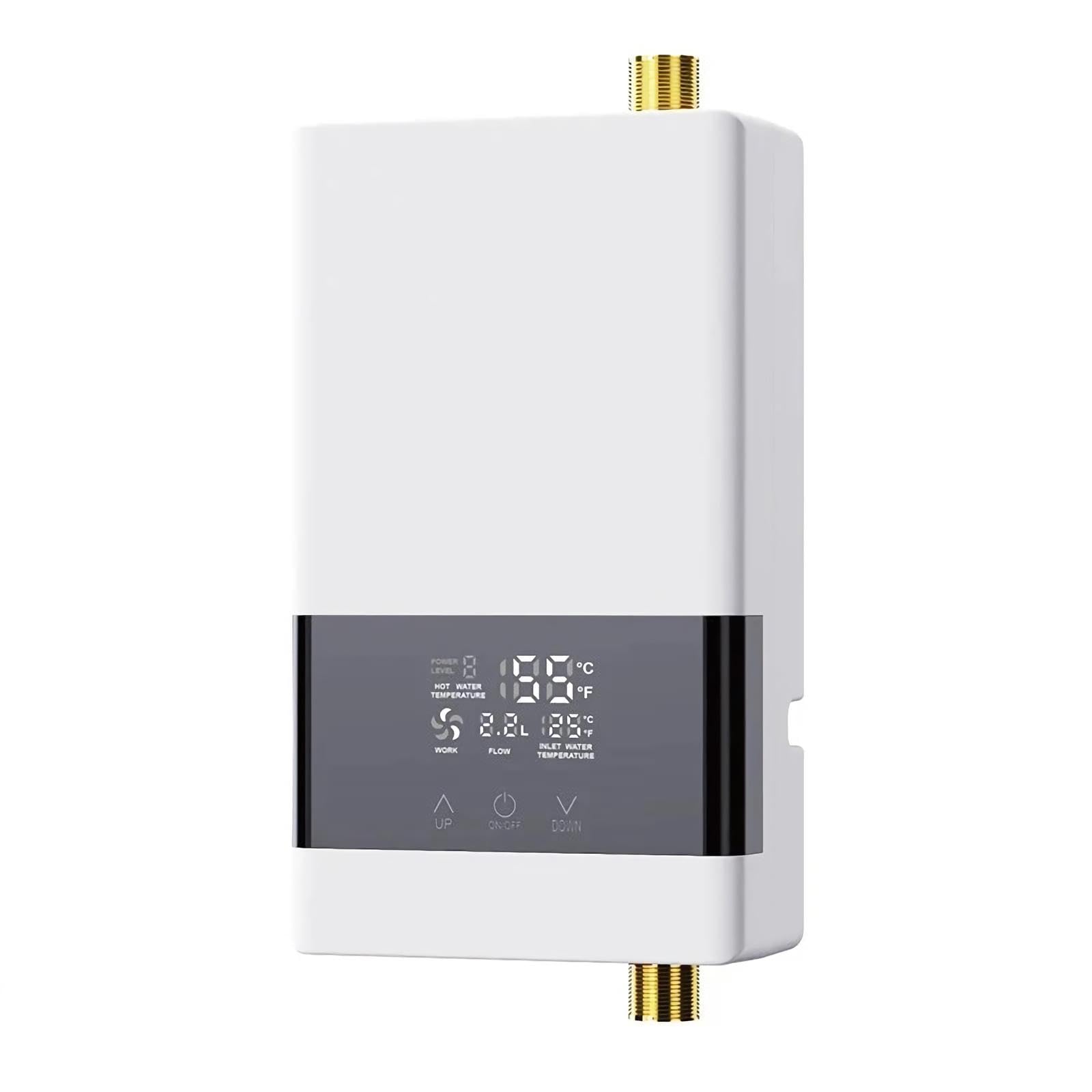 Instant Electric Water Heater with Remote Control White Small