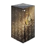 Head Case Designs Officially Licensed Assassin's Creed Logo 3D Heiroglyphics Origins Graphics Vinyl Sticker Gaming Skin Decal Cover Compatible With Xbox Series X Console