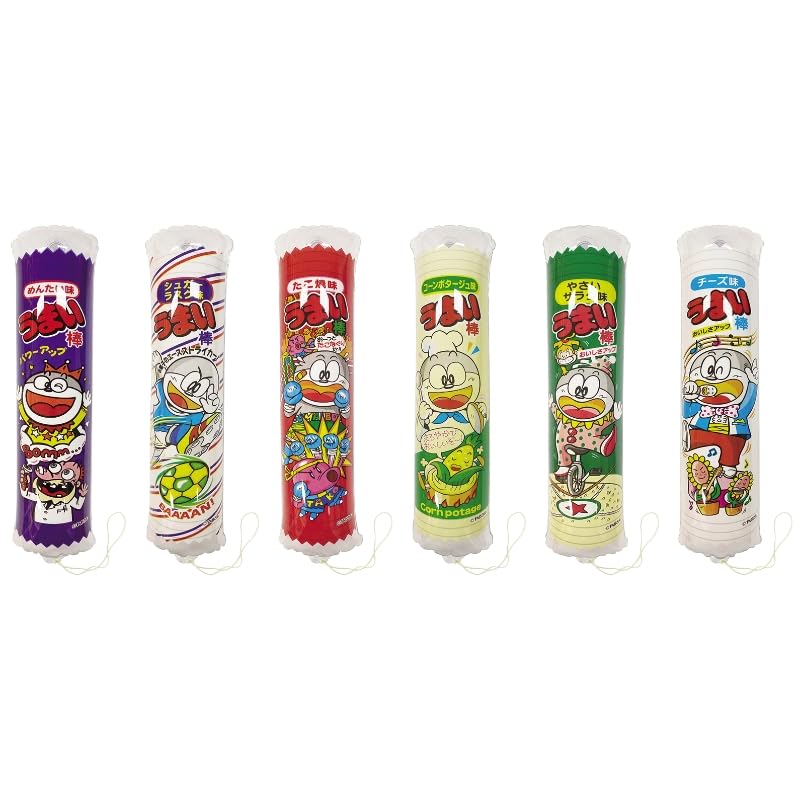 Amazon | 【24個入セット】うまい棒ビニールスティックS 景品玩具 知育