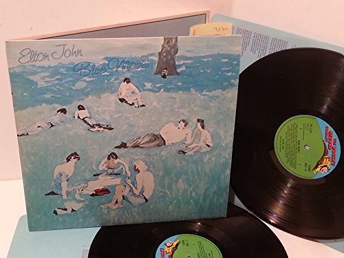 Image of ELTON JOHN blue moves, gatefold, double album, ROSP 1