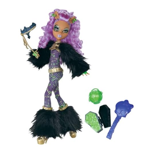 Monster High BCH86 docka Halloween Clawdeen varg