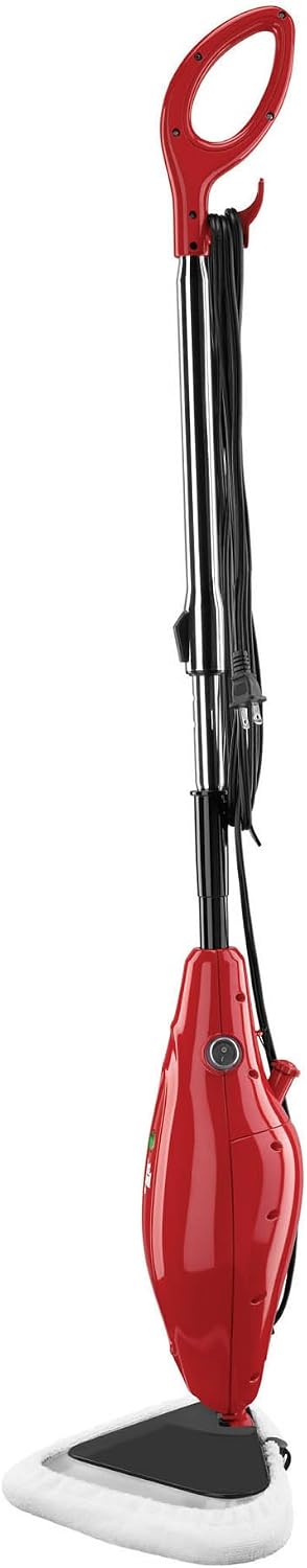 Dirt Devil Steam Cleaner Easy Steam Mop Corded with Bonus Pads & Carpet Glide PD20000B
