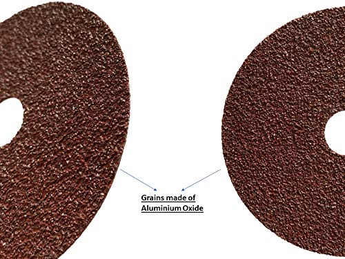 Zebra Premium Tools F-36 5 Inch Abrasive Fiber Disc Grit 36 Aluminum Oxide Sandpaper (50) - Image 3 thumbnail