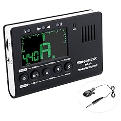 WiNGO Batterie Accordeur de Guitare Digital Métronome Tuner Pour Basse, Ukulélé et Violon électrique Acousitc &, Muliti… - Les Beatles, Paul McCartney, John Lennon, RIngo Starr, George Harrison