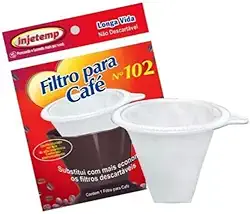 Filtro Coador Para Café de Pano Sintetico Longa Vida Reutilizavel 102
