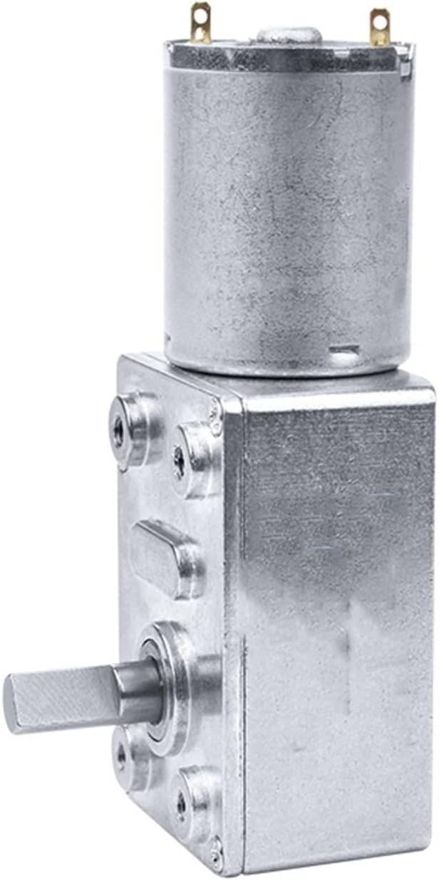 Amazon.com: LVLOZ Dc 24v Slow Rotating Motor JGY370 6v Dc 90 Degree ...