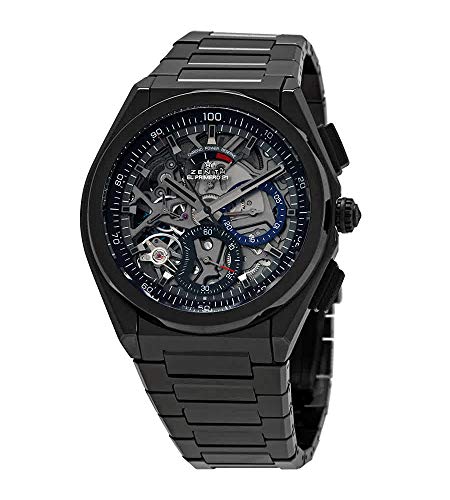 Zenith Defy El Primero 21 Chronograph Automatic Black Skeletal Dial Men's Watch 49.9000.9004/78.M9000