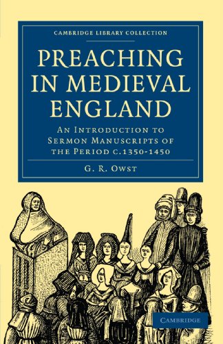 Preaching in Medieval England: An Introduction to Sermon Manuscri...