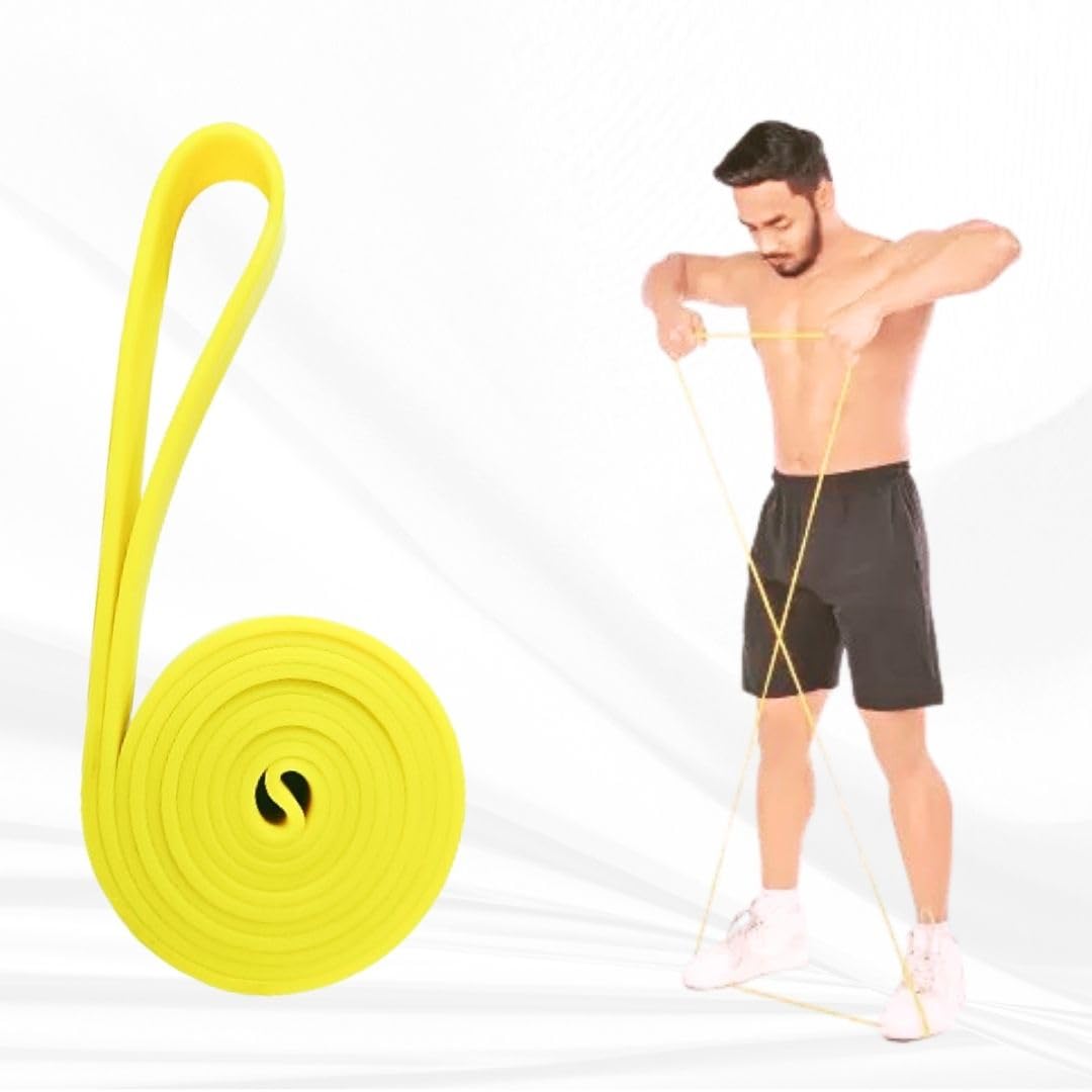 Duodrill Pull up Resistance Band (7-14 kgs) for Workout for Men Women Used for Heavy Muscle Training Powerlifting Stretching Leg Home Workout Weight Loss Physiotherapy Natural Rubber (Yellow) (B0CVDVFZNV) Amazon Price History, Amazon Price Tracker