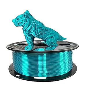 Cc3D Jedwabny Filament PLA Turkusowy 1kg