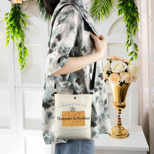 WCGXKO Vous Plait Crossbody Bag French Cockktail gift Mimosa breakfast for champions4