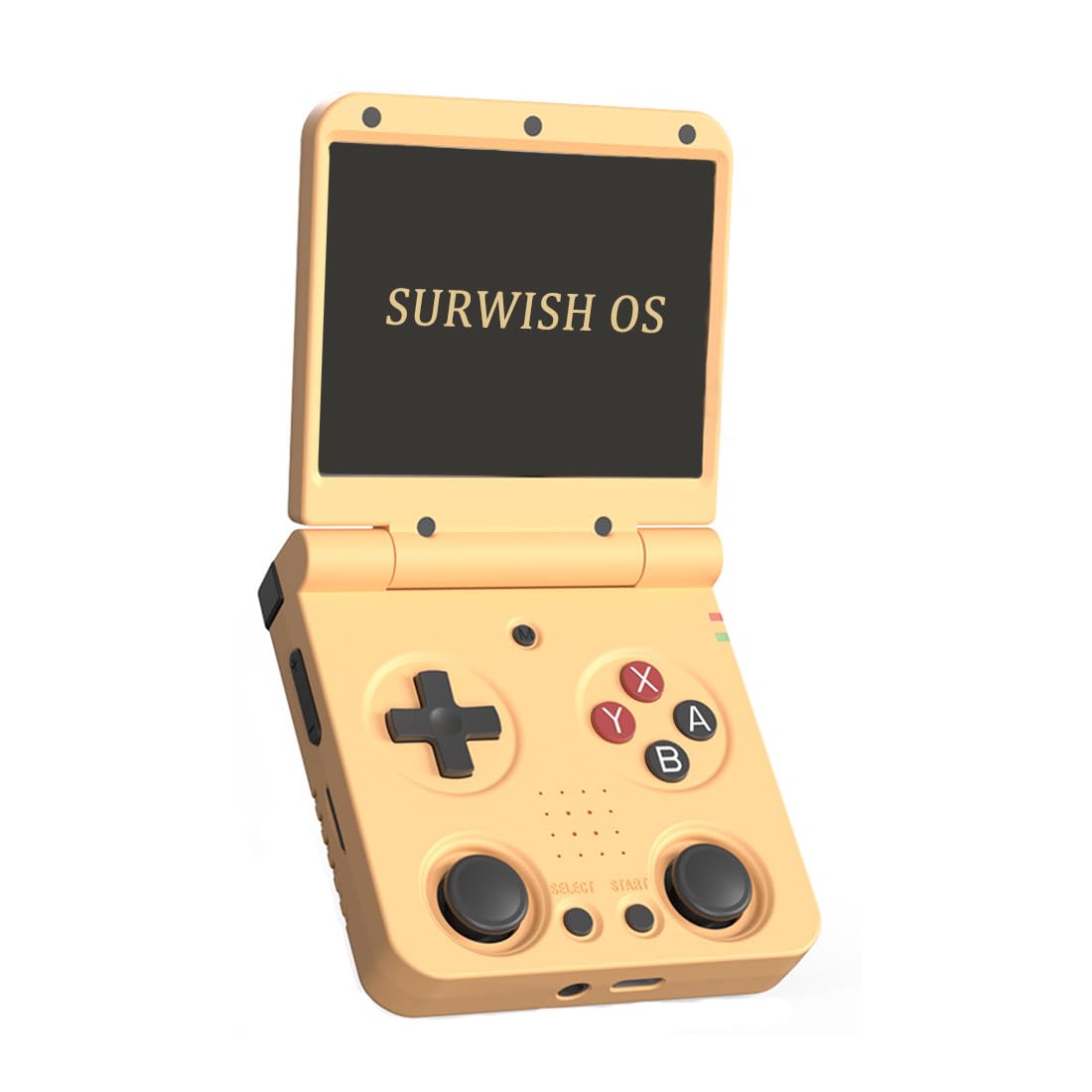 LITNXT Miyoo Flip Surwish OS Handheld Game Console, LITNXT Retro Game Console Portable Retro Arcade Gaming System with Screen Protector, Birthday Xmas