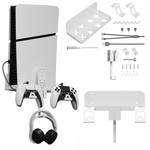PlayStation5/PlayStation5 Slim �Ή������X�`�[�����Ǌ|���u���P�b�g�R���g���[���[�z���_�[���w�b�h�t�H���n���K�[�t��,PlayStation5 Slim �p ���肵���������Ǌ|���X�^���h