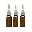 ADVANCED ASCENT Amber Glass 1 oz Nasal Sprayer! EMPTY, Refillable, Travel Sized, Quality Glass for Saline Applications! (3 Pack)