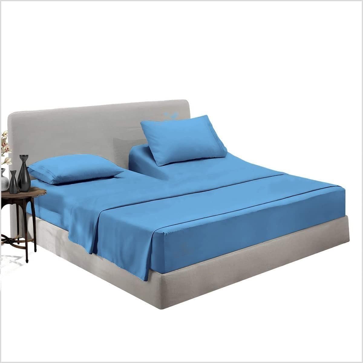Top Split Head Flex Queen Sheet Set for Adjustable Beds