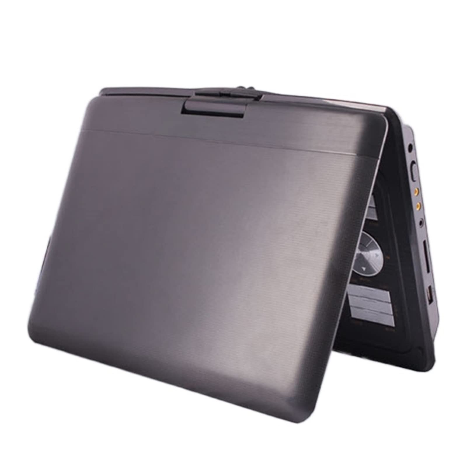 Lettore Dvd Portatile,Lettore Dvd, Digital Multimedia Portable EVD/Dvd Video Machine Lettore di schede Porte USB TV analogica/Giochi/Schermo LCD orientabile a 270 Gradi,per la casa, l'auto